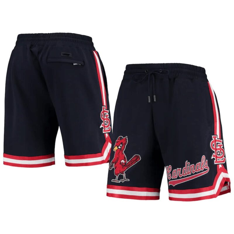 686158a710511_1 St. Louis Cardinals Black Shorts