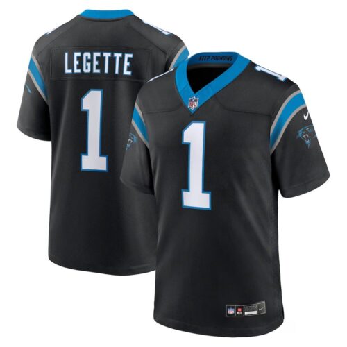686158cb368e4_1 Men's Carolina Panthers Xavier Legette Black 2024 NFL First Round Pick Player F.U.S.E. Vapor Untouchable Limited Stitched Football Jersey