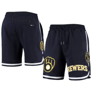 686158cf6d1b5_1 Milwaukee Brewers Black Shorts
