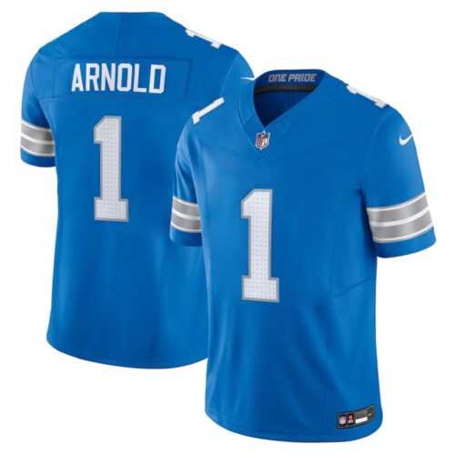 686158d0df567_1 Men's Detroit Lions Terrion Arnold Blue 2024 NFL Draft First Round Pick Player F.U.S.E. Vapor Untouchable Limited Stitched Football Jersey