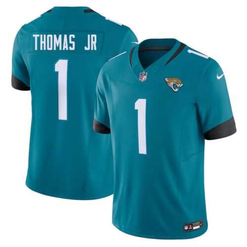 686158eef3169_1 Men's Jacksonville Jaguars Brian Thomas Jr Teal 2024 NFL Draft First Round Pick Player F.U.S.E. Vapor Untouchable Limited Stitched Football Jersey