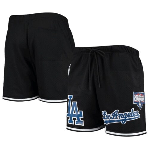 68615900ad064_1 Los Angeles Dodgers Black Shorts