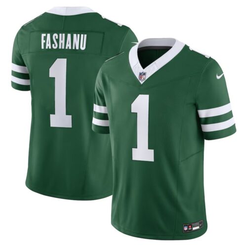 6861590620e67_1 Men's New York Jets Olu Fashanu Gotham Green 2024 NFL Draft First Round Pick Player F.U.S.E. Vapor Untouchable Limited Stitched Football Jersey