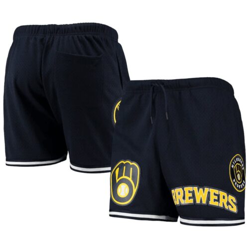 6861591f72298_1 Milwaukee Brewers Black Shorts