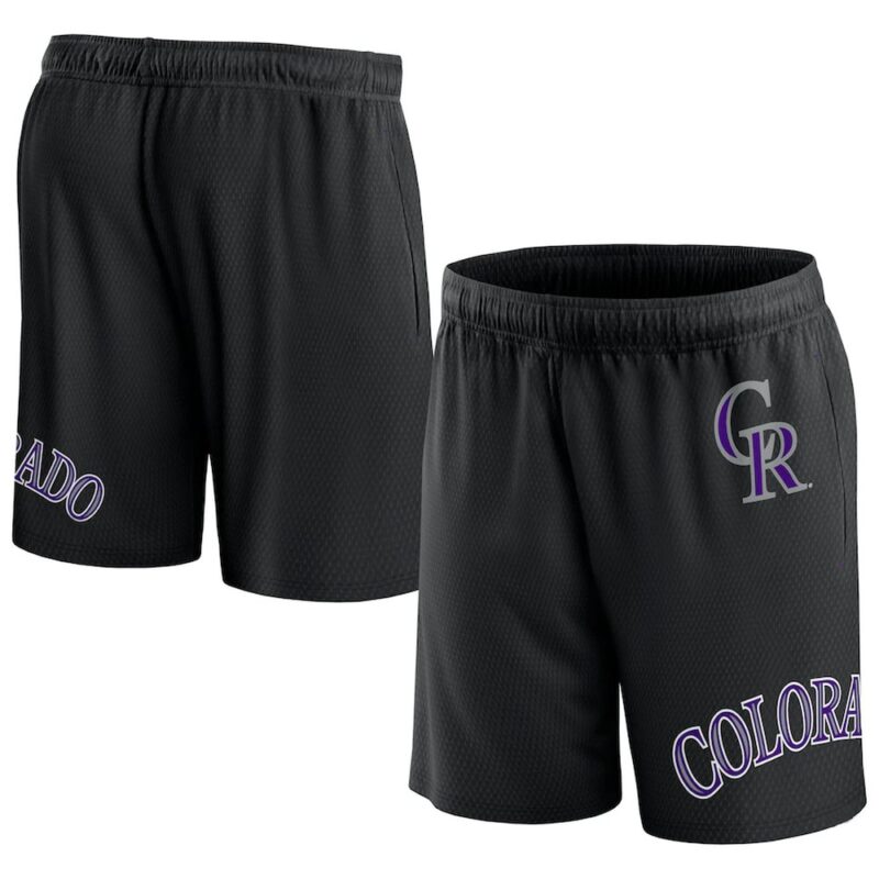 68615936af869_1 Colorado Rockies Black Shorts