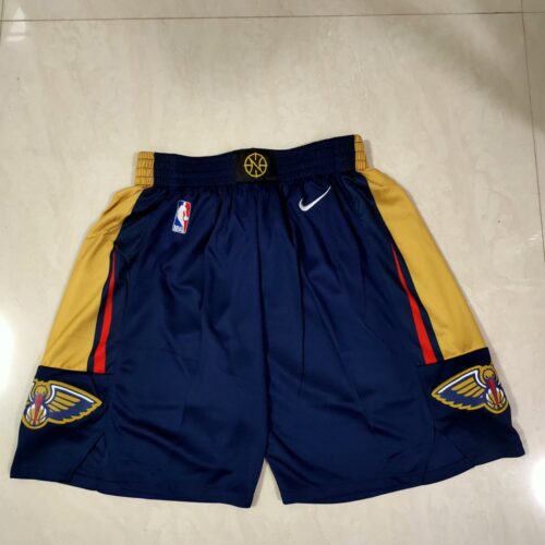 6861595105c2d_1 New Orleans Pelicans Blue Shorts
