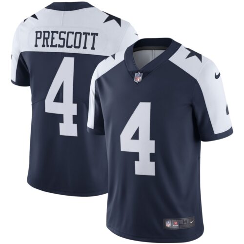 6861597138ab5_1 Youth Dallas Cowboys #4 Dak Prescott Navy Blue Thanksgiving Vapor Untouchable Limited Stitched NFL Jersey