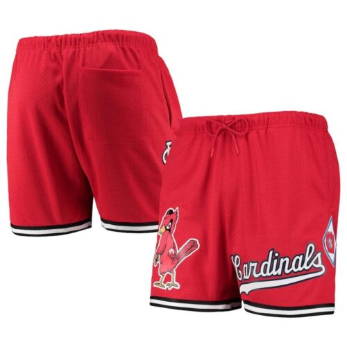 686159830aec9_1 Cleveland Guardians Red Shorts