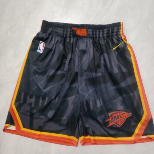 686159885d420_1 Oklahoma City Thunder Black Shorts