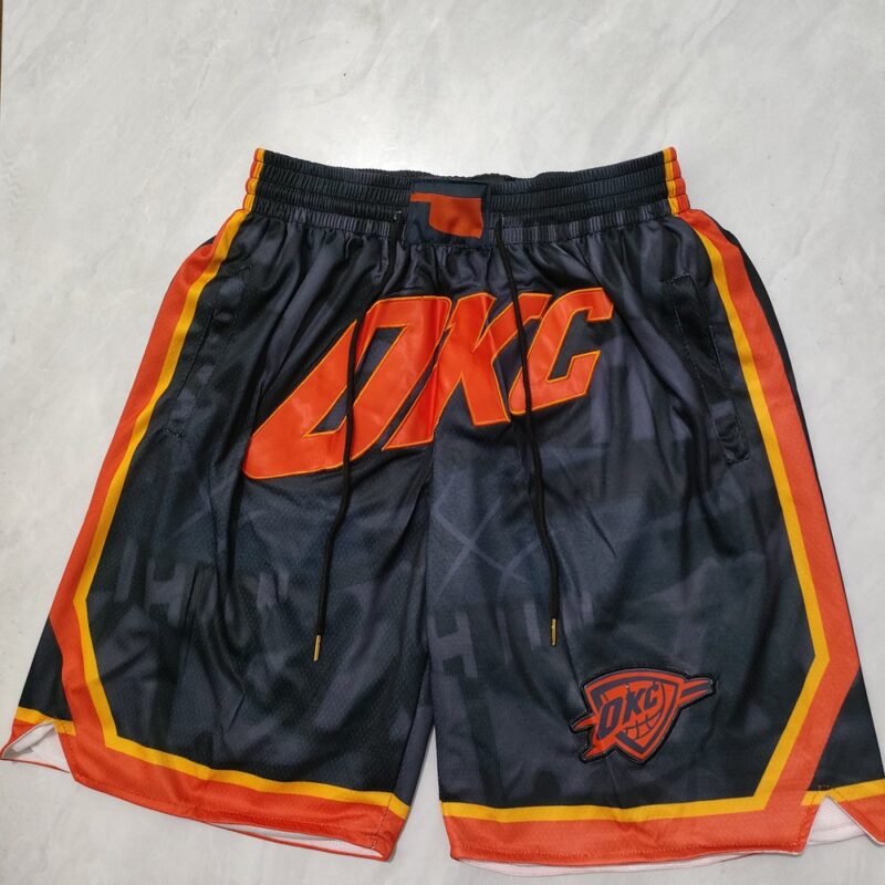6861598b01304_1 Oklahoma City Thunder Black Shorts