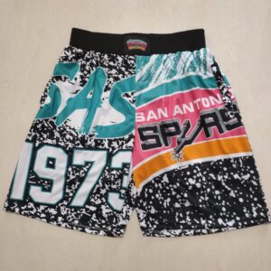 686159a5d0a8c_1 San Antonio Spurs Black Shorts
