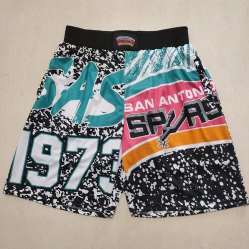 686159a5d0a8c_1 San Antonio Spurs Black Shorts