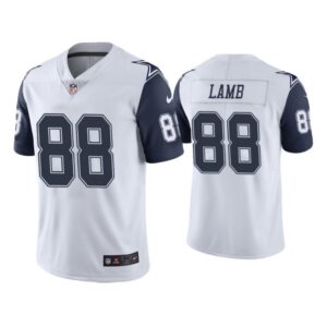 686159afad4ac_1 Youth Dallas Cowboys #88 CeeDee Lamb White Color Rush Limited Stitched Jersey