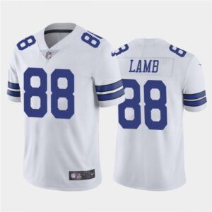 686159b256a42_1 Youth Dallas Cowboys #88 CeeDee Lamb White Vapor Untouchable Limited Stitched Jersey