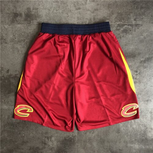 686159b385d54_1 Cleveland Cavaliers Red Shorts