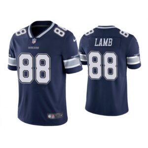 686159b827216_1 Youth Dallas Cowboys #88 CeeDee Lamb Navy Vapor Untouchable Limited Stitched Jersey