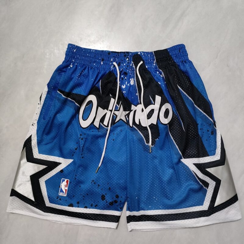 686159ca83d17_1 Orlando Magic Blue Shorts