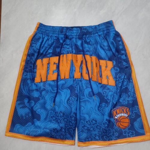686159d32b44d_1 New York Knicks Blue Shorts