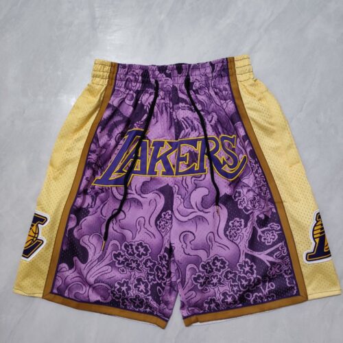 686159d5c5ab8_1 Los Angeles Lakers Purple Shorts