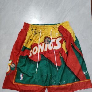 686159de64c2a_1 Seattle SuperSonics Green Shorts