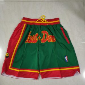 686159e16658a_1 Seattle SuperSonics Green Shorts