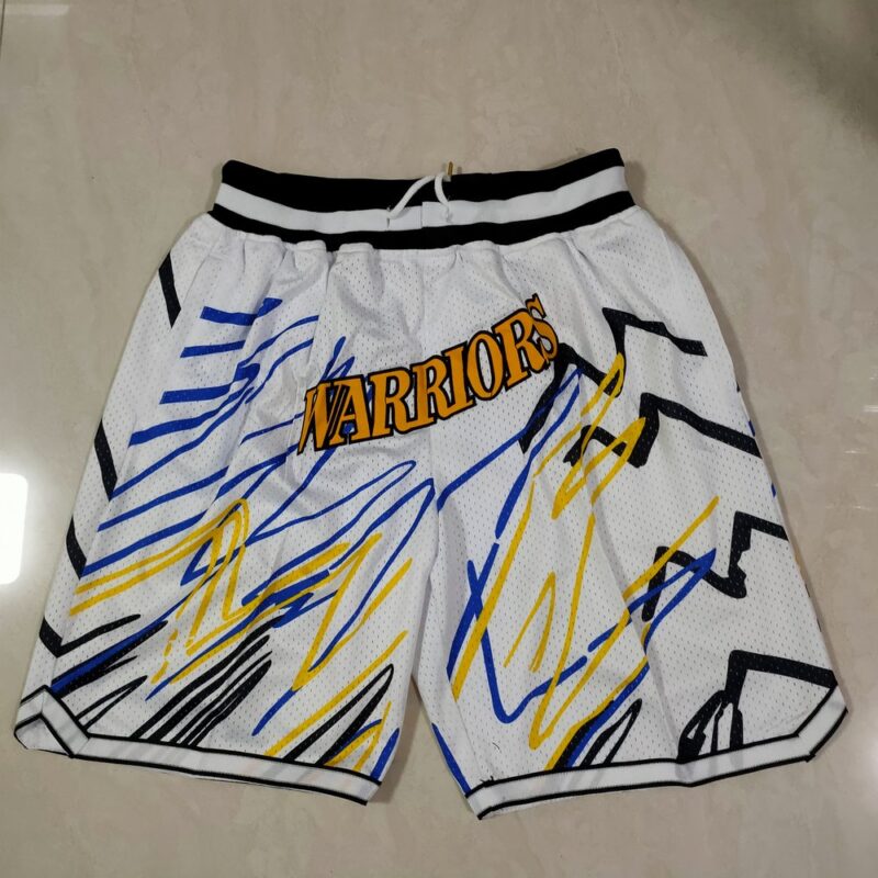 686159ec57e6f_1 Golden State Warriors White Shorts