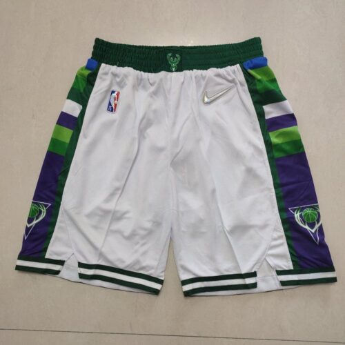 686159f4d4887_1 Milwaukee Bucks White Shorts