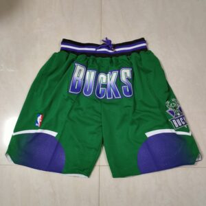 68615a0aa088c_1 Milwaukee Bucks Green Shorts