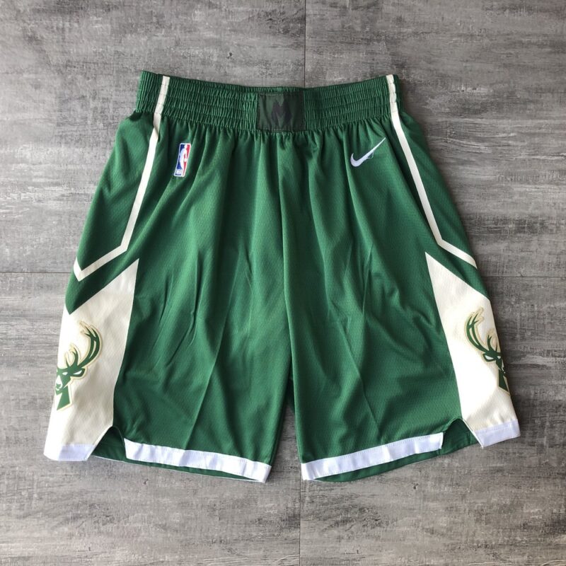 68615a16ea0f0_1 Milwaukee Bucks Green Shorts