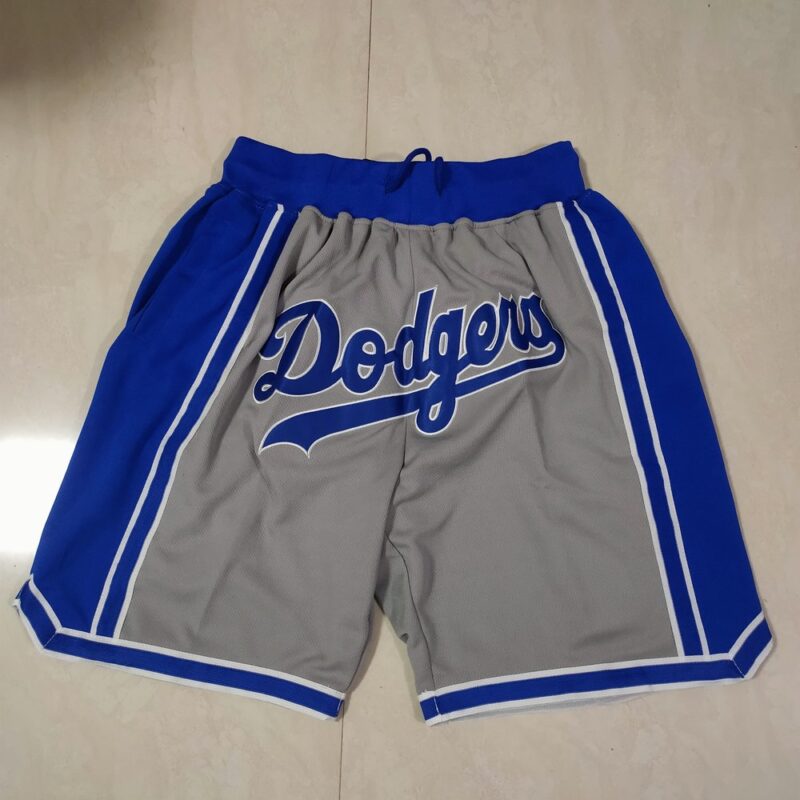 68615a227fbca_1 Los Angeles Dodgers Gray Shorts