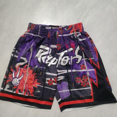 68615a6b5dbbf_1 Toronto Raptors Purple Shorts