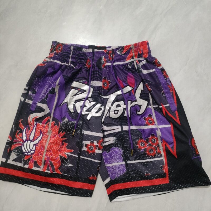 68615a6b5dbbf_1 Toronto Raptors Purple Shorts