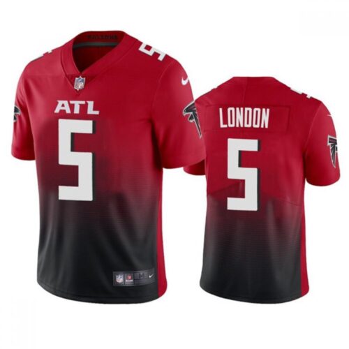 68615a9631f43_1 Men's Atlanta Falcons #5 Drake London Red/Black NFL Draft Vapor Untouchable Limited Stitched Jersey