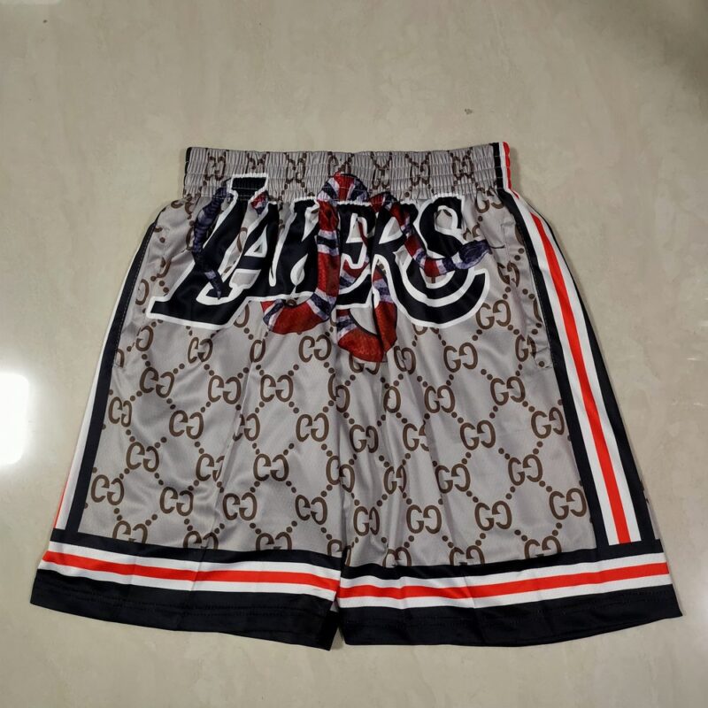 68615a9c7048f_1 Los Angeles Lakers Black Shorts
