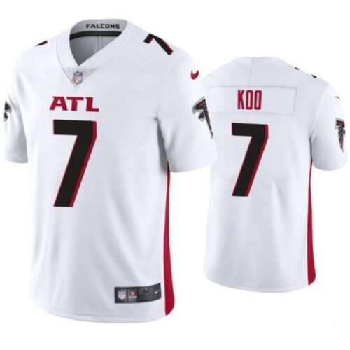 68615a9c704a0_1 Men's Atlanta Falcons #7 Younghoe Koo New White Vapor Untouchable Limited Stitched Jersey