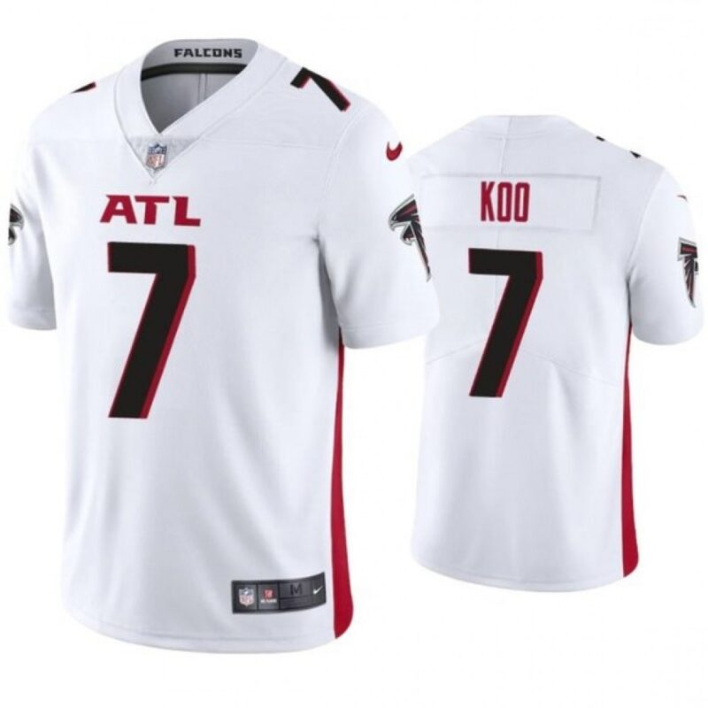 68615a9c704a0_1 Men's Atlanta Falcons #7 Younghoe Koo New White Vapor Untouchable Limited Stitched Jersey