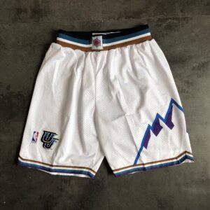 68615ae1c0de8_1 Utah Jazz White Shorts