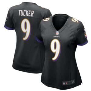 68615afce4a50_1 Women's Baltimore Ravens #9 Justin Tucker Black Vapor Untouchable Limited NFL Jersey
