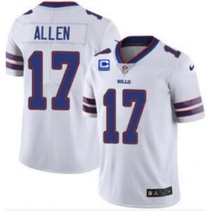 68615b1c60004_1 Men's Buffalo Bills #17 Josh Allen 2022 White With 4-star C Patch Vapor Untouchable Limited Stitched Jersey