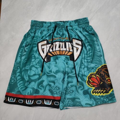 68615b250b5b2_1 Memphis Grizzlies Blue Shorts