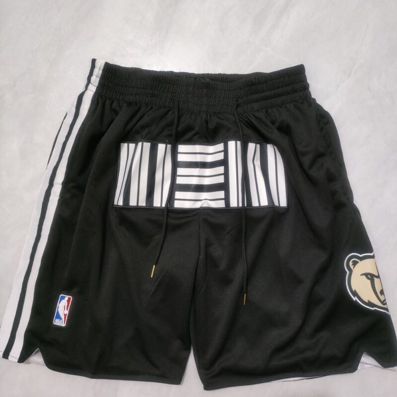 68615b2dc3258_1 Memphis Grizzlies Black Shorts