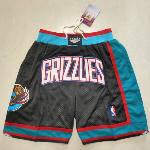 68615b3334769_1 Memphis Grizzlies Black Shorts