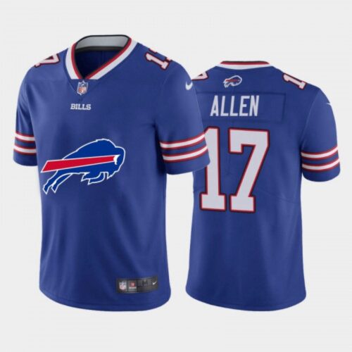 68615b3b0cb83_1 Men's Buffalo Bills #17 Josh Allen Blue 2020 Team Big Logo Limited Stitched Jersey
