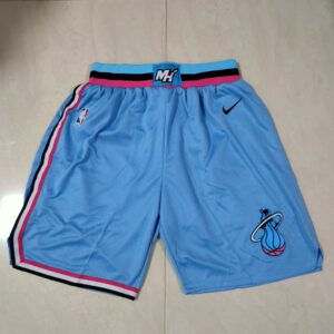 68615b3b502d7_1 Miami Heat Blue Shorts