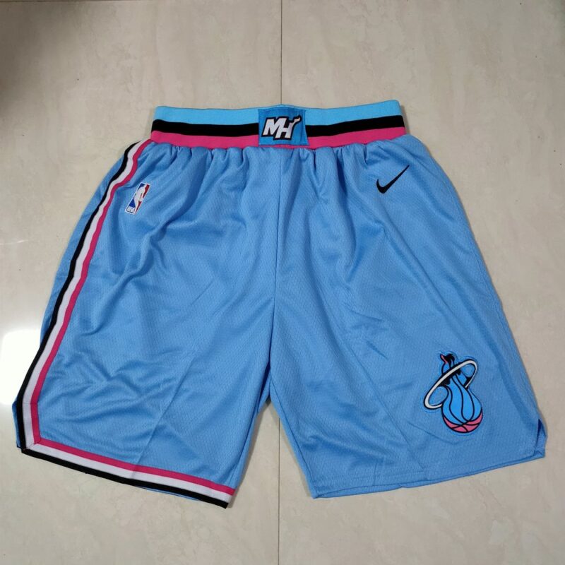 68615b3b502d7_1 Miami Heat Blue Shorts