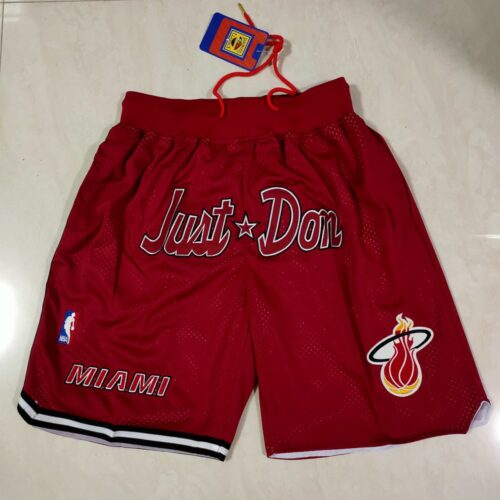 68615b3e145cf_1 Miami Heat Red Shorts