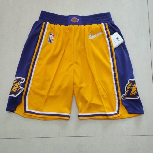68615b62afd0f_1 Los Angeles Lakers Yellow Shorts