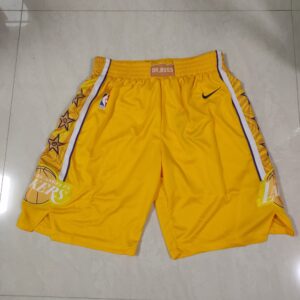 68615b6b4bfe6_1 Los Angeles Lakers Yellow Shorts