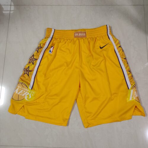 68615b6b4bfe6_1 Los Angeles Lakers Yellow Shorts