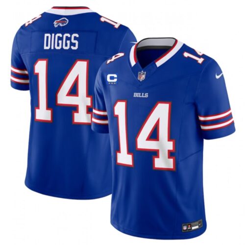 68615b6c1b3b1_1 Men's Buffalo Bills #14 Stefon Diggs Blue 2023 F.U.S.E. With 3-Star C Patch Vapor Untouchable Limited Stitched Jersey